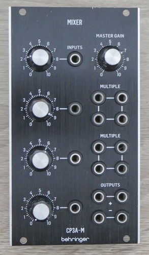 Behringer cp3a mixer with - behringer,