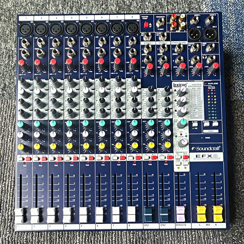 Soundcraft efx8 channel - soundcraft,