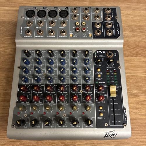 Peavey pv8 usb mixer - mixer, 8-channel
