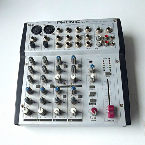 Phonic mu1002 channel - 10, 2